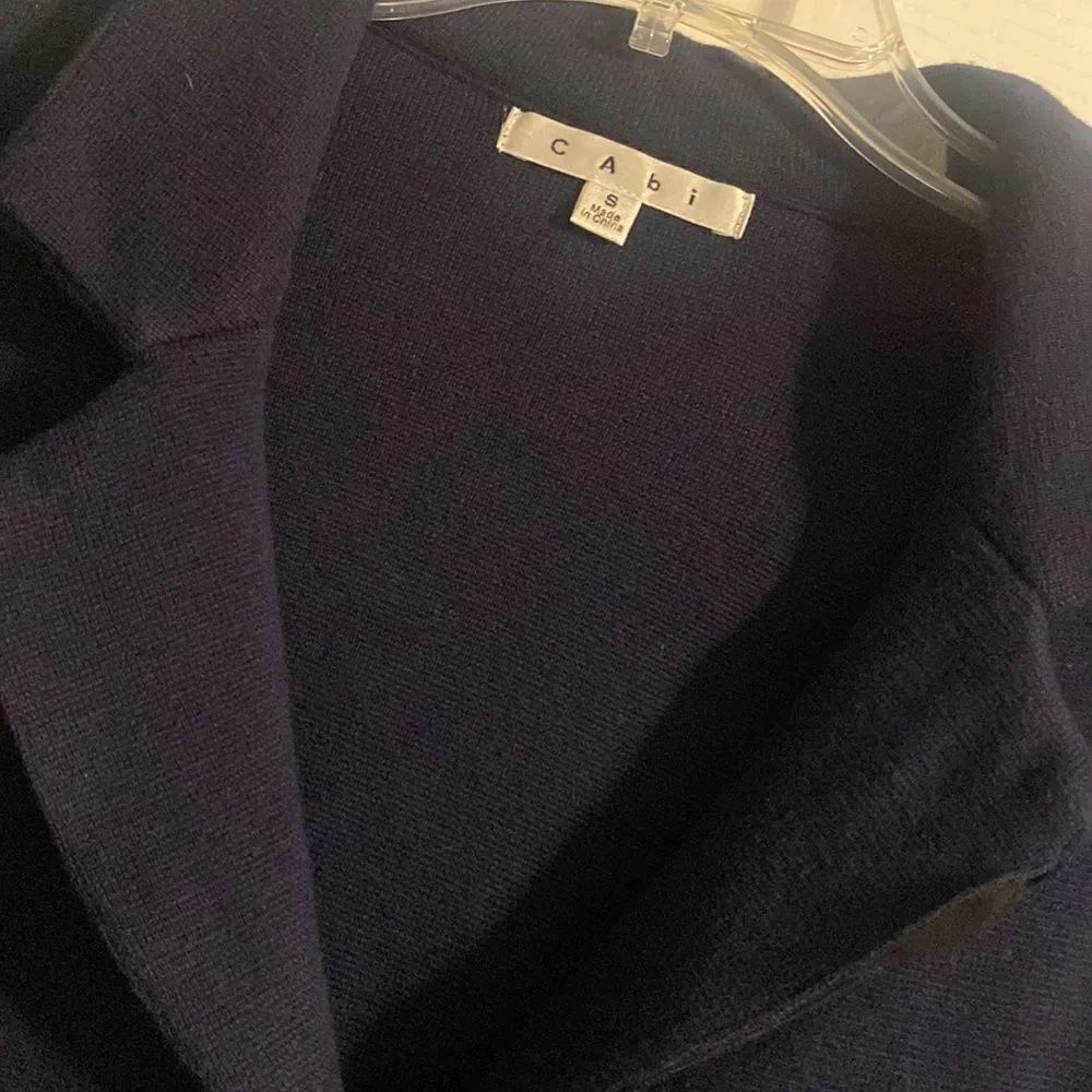 Cabi Size S 3 button Jacket Navy - Picture 3 of 11